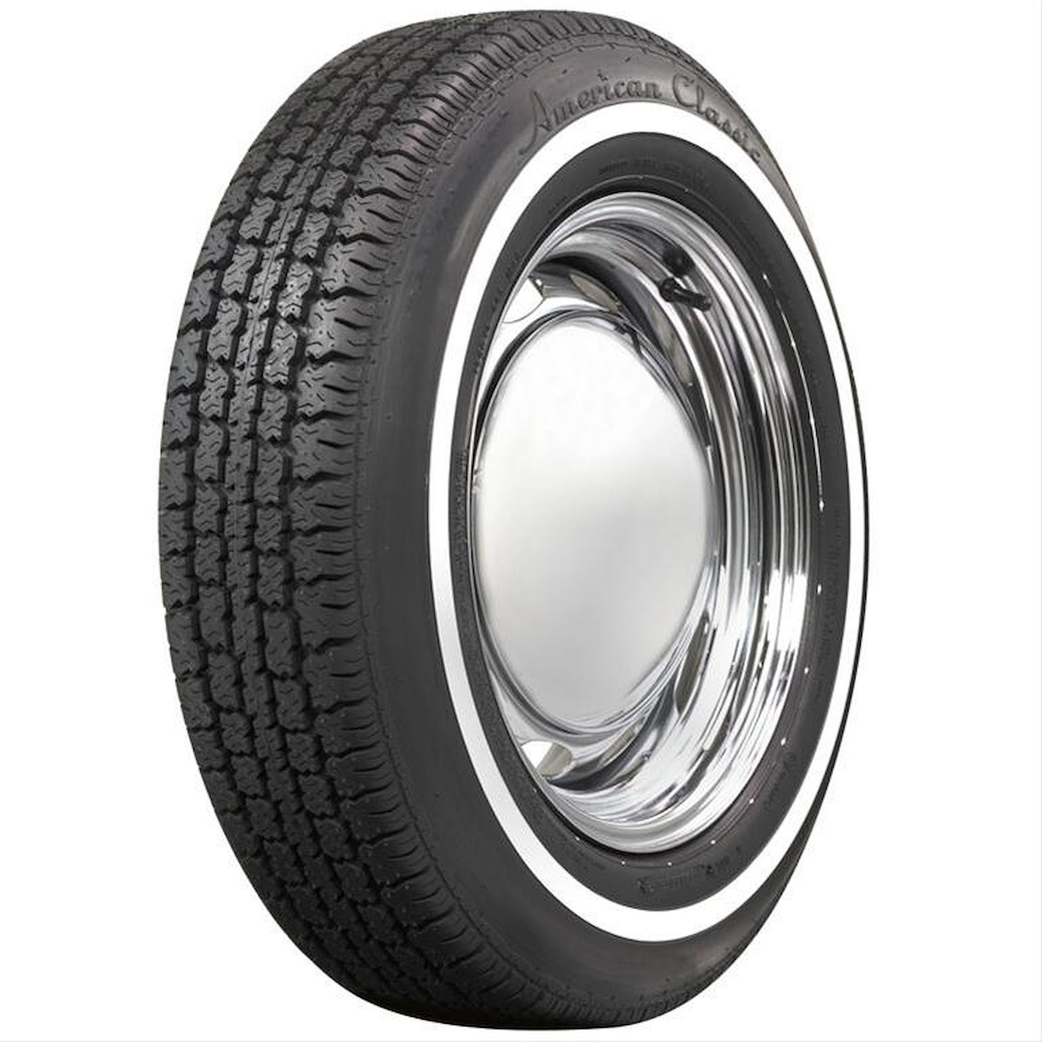 579816 Tire, American Classic Radial, 3/4-Inch Whitewall, 165R15