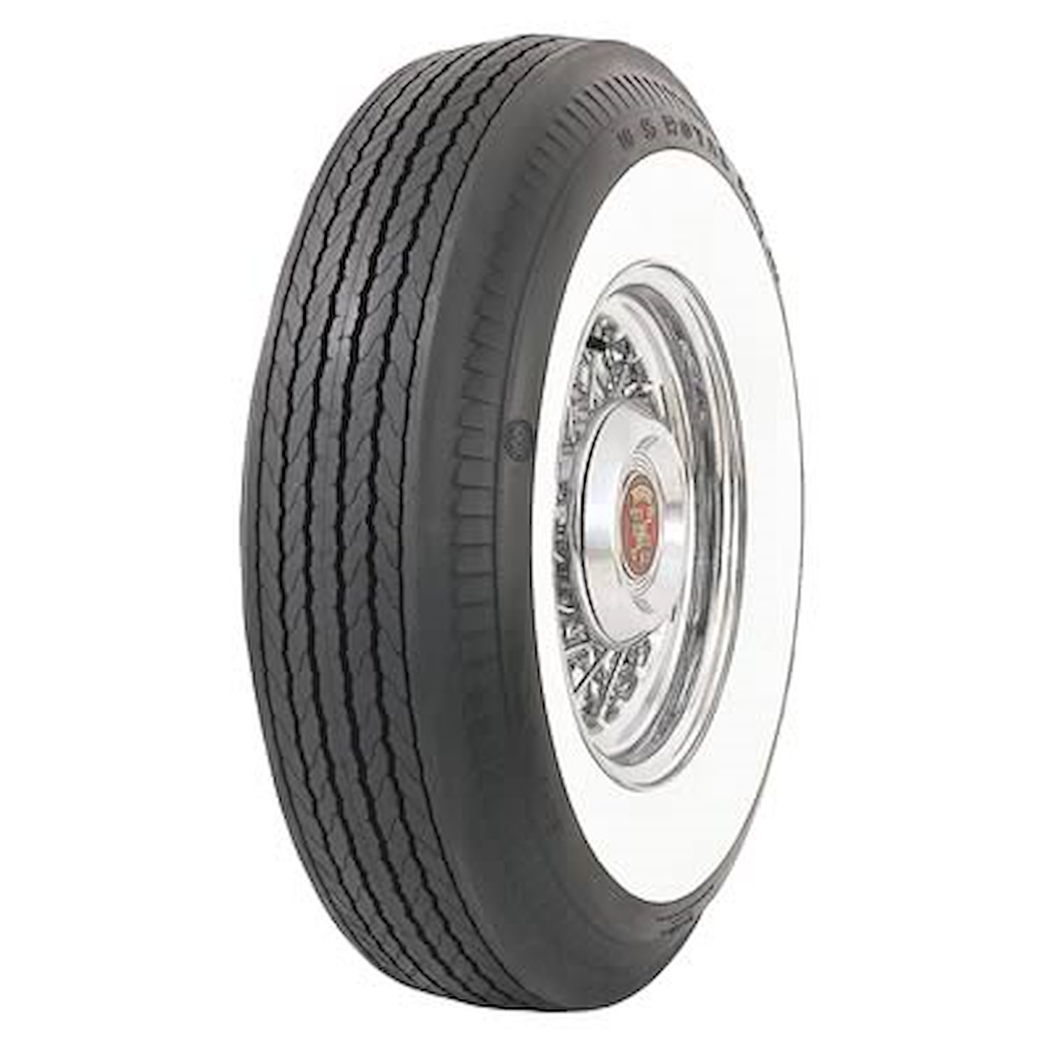 61993 Tire, US Royal 3.50-Inch Whitewall, 820-15