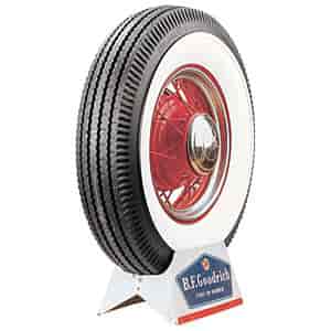 Coker BFGoodrich Silvertown Whitewall Bias Ply Tire 750-16 ( 5.50" x 31.45" - 16" )