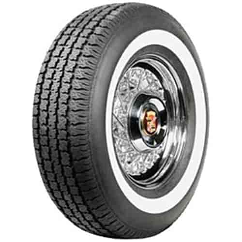 American Classic Collector Narrow Whitewall Radial Tire P215/75R15