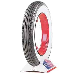 Coker BFGoodrich Silvertown Whitewall Bias Ply Tire 600/650-19 ( 4.63" x 31.25" - 19" )