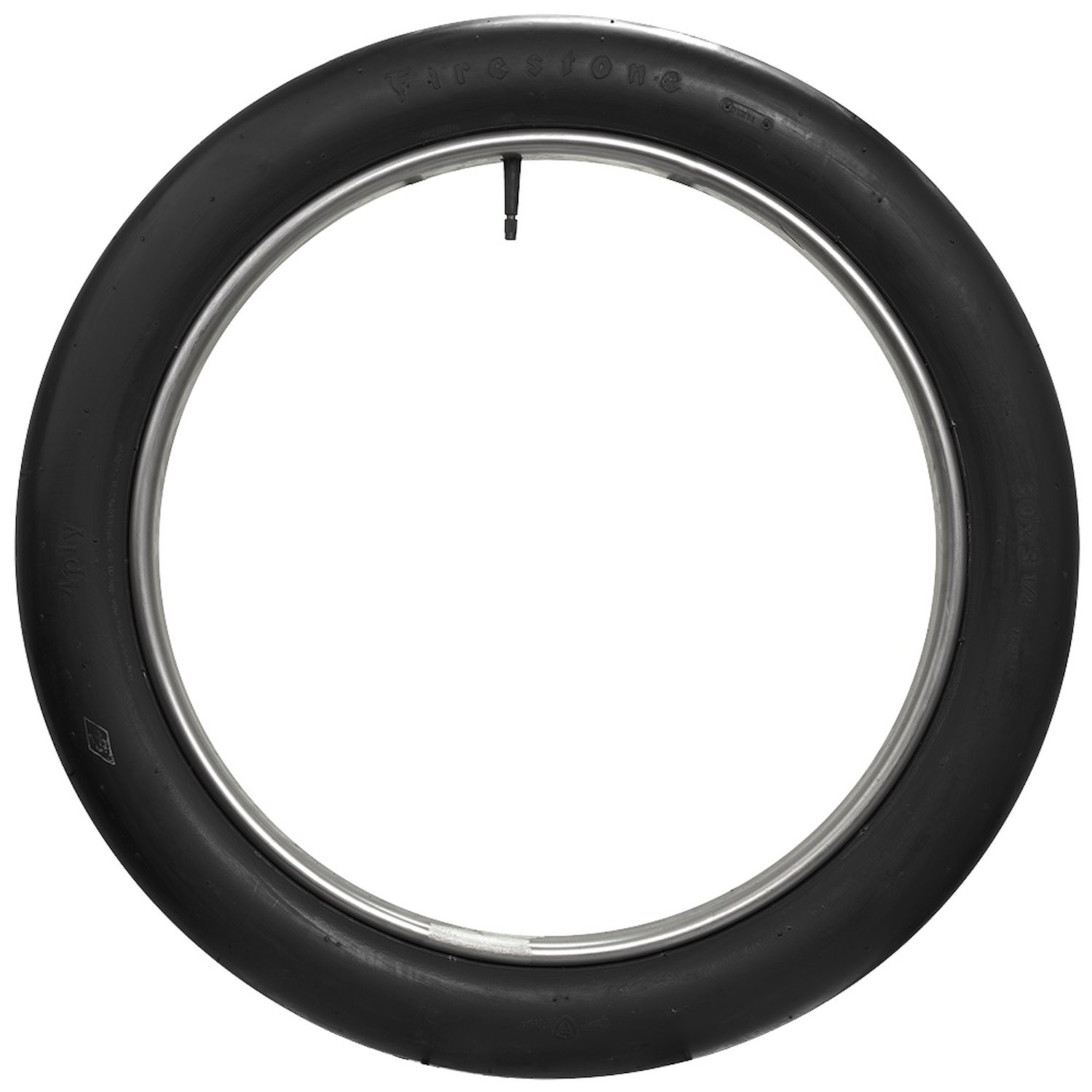 793750 Tire, Firestone Cl-Incher, Smooth, All Black, 30x35