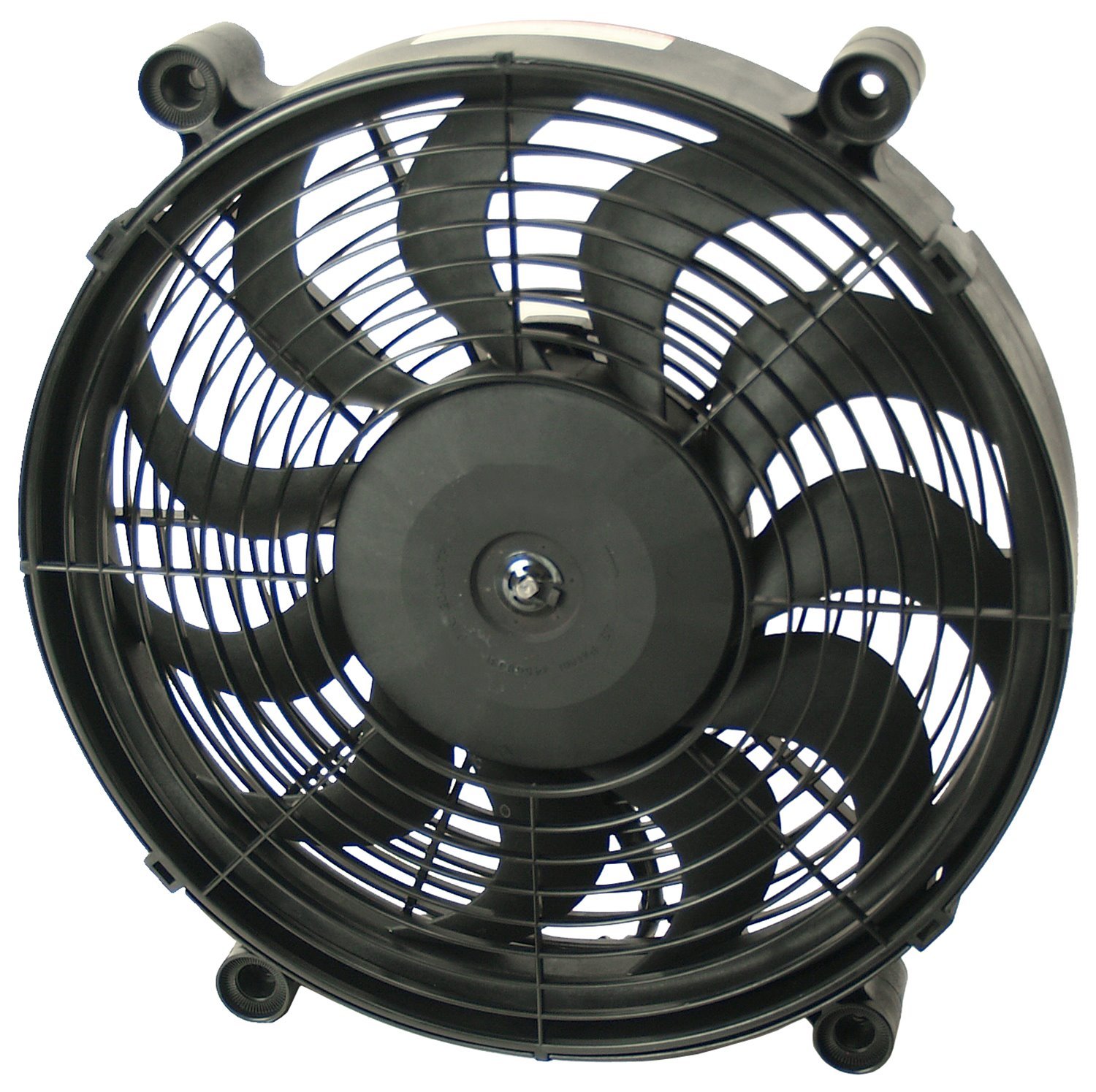 14" High Output Single RAD Electric Fan - Premium Mounting Kit 2100/1500 cfm