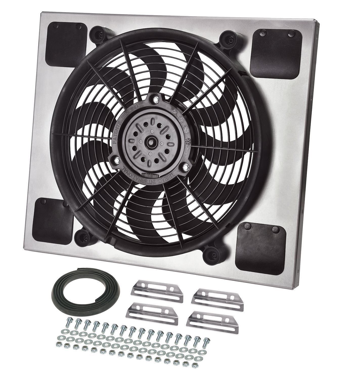 Single Speed Electric Puller Fan with Aluminum Shroud Universal Fit