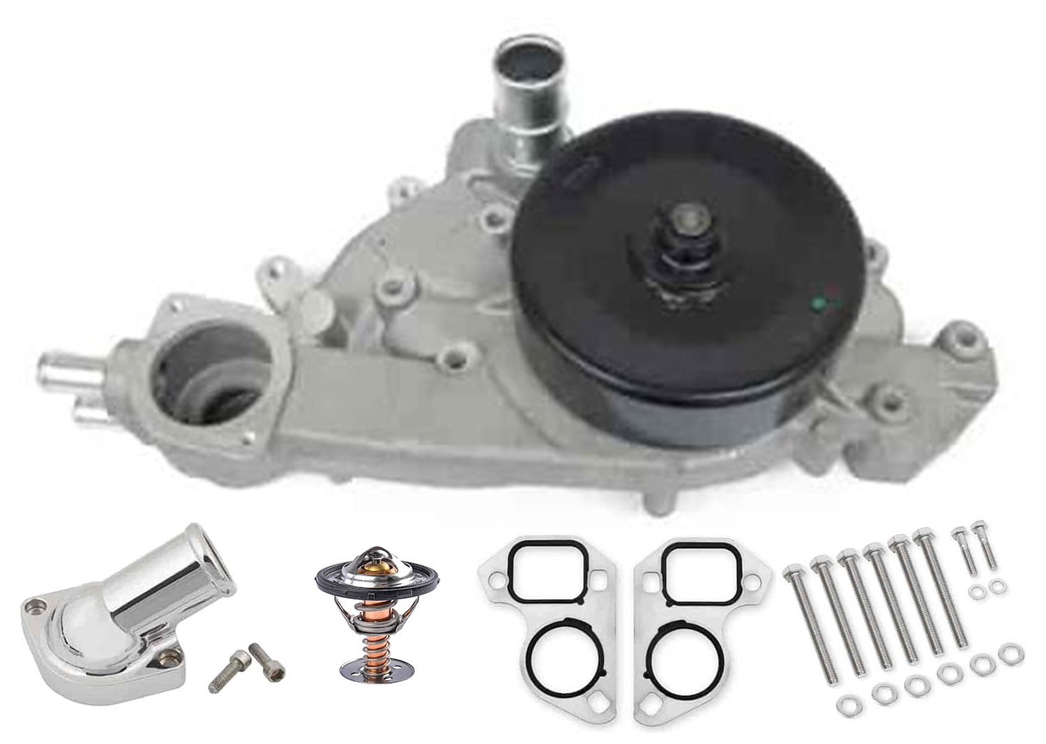 US65N US Motor Works Water Pump Kit for 2004-2009 GM Gen III LS 5.7, 6.0, 6.2, 7.0L Engines