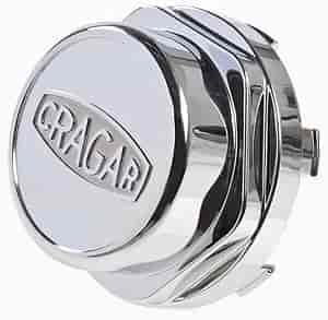 Logo Chrome Center Cap For Cragar 500 Eliminator Series Wheels