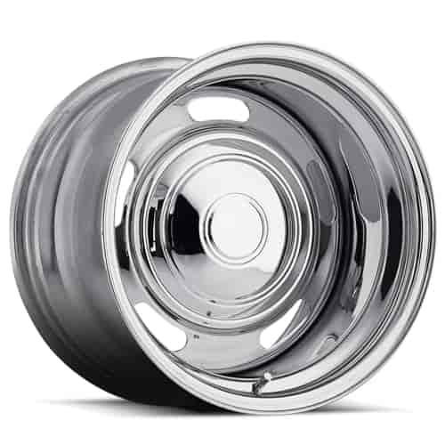 373 Series Rally Wheel Size: 15" x 8" Bolt Pattern: 5 x 5" & 5-1/2" Rear Spacing: 4-1/4" Offset: -6mm
