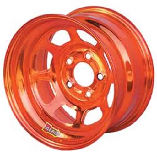 36 Series 13" x 7" AEROBrite Orange Chrome Spun-Formed Race Wheel