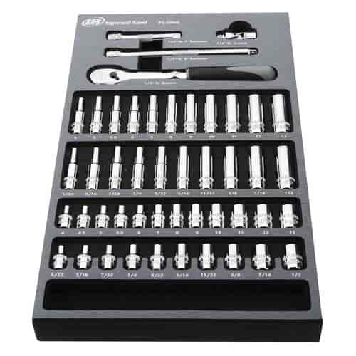 47-Piece 1/4 in. Drive SAE/Metric Master Socket and Accessory Set