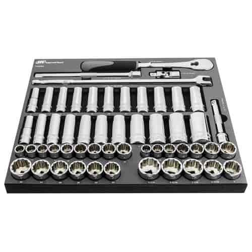 54-Piece 1/2 in. Drive SAE/Metric Master Socket and Accessory Set