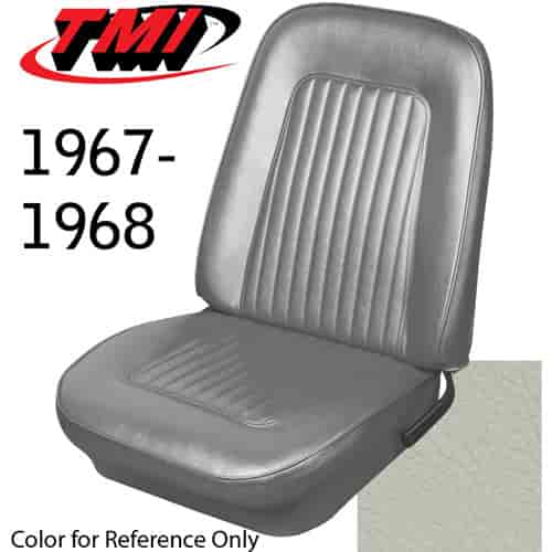 43-80207-3047 PARCHMENT/OFF WHITE 1967 - CAMARO FRONT BUCKET SEATS ONLY