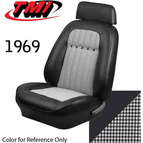 Deluxe Sport Seat Upholstery 1969 Camaro Coupe