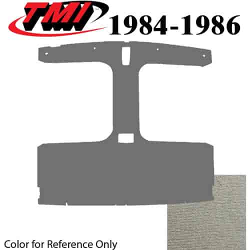 20-73019-1769 CHARCOAL FOAM BACK CLOTH - 1984-86 MUSTANG COUPE T-TOP HEADLINER CHARCOAL FOAM BACK CLOTH