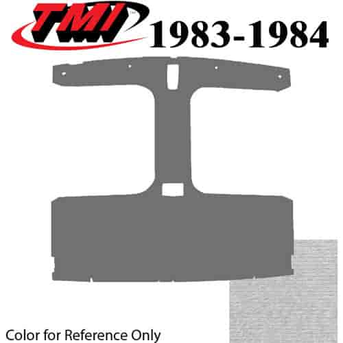 20-73019-1770 ACADEMY BLUE FOAM BACK CLOTH - 1983-84 MUSTANG COUPE T-TOP HEADLINER ACADEMY BLUE FOAM BACK CLOTH