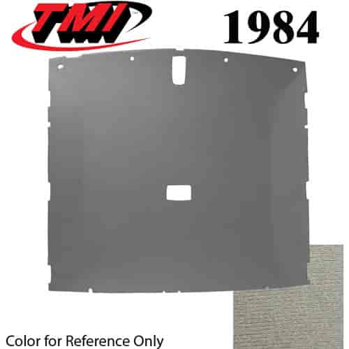 20-75009-1769 CHARCOAL FOAM BACK CLOTH - 1984 MUSTANG HATCHBACK HEADLINER CHARCOAL FOAM BACK CLOTH