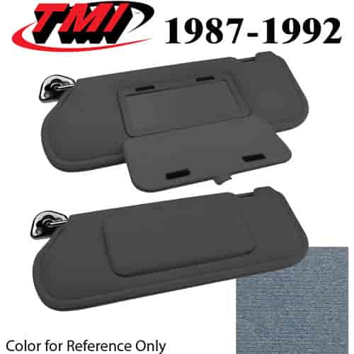 Sunvisors 1987-92 Mustang Coupe/Hatch