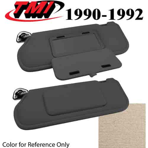 Sunvisors 1990-92 Mustang Coupe/Hatch