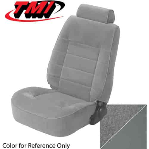 43-73293-6687-61-61 OPAL GRAY 1993 G6 - 1993 MUSTANG LX COUPE STANDARD LOW BACK BUCKETS SEATS CENTER