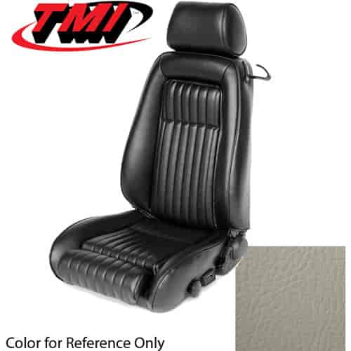 43-73609-997 OXFORD WHITE 1984-89 - 1987-89 MUSTANG GT/LX FRONT BUCKETS ONLY. SPORT SEAT W/ PULL-OUT KNEE BOLSTER VINYL