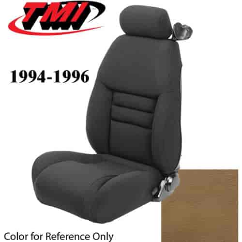 43-76624-L261 1994-96 MUSTANG GT COUPE FULL SET SADDLE LEATHER UPHOLSTERY FRONT & REAR