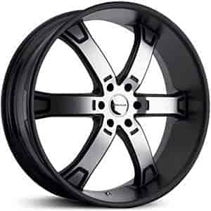 Brodie Series 671 Black Wheel Size: 24" x 9-1/2"