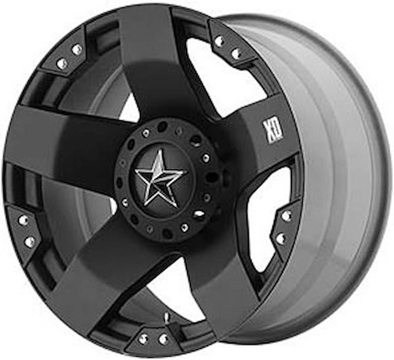 Rockstar Series XD775 Matte Black Wheel Size: 20" x 12"