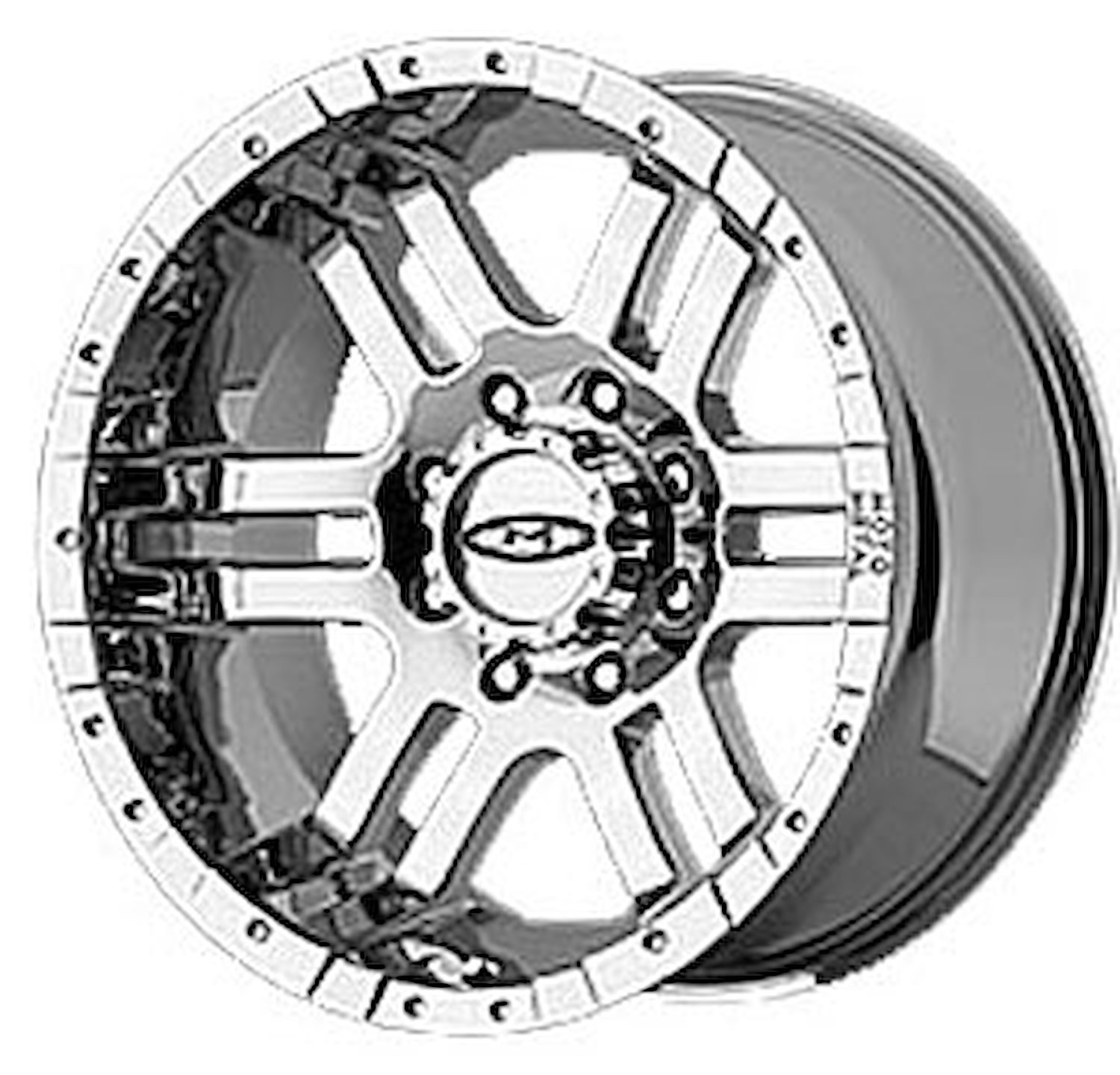 Moto Metal Series MO951 Chrome Wheel Size: 16" x 8"