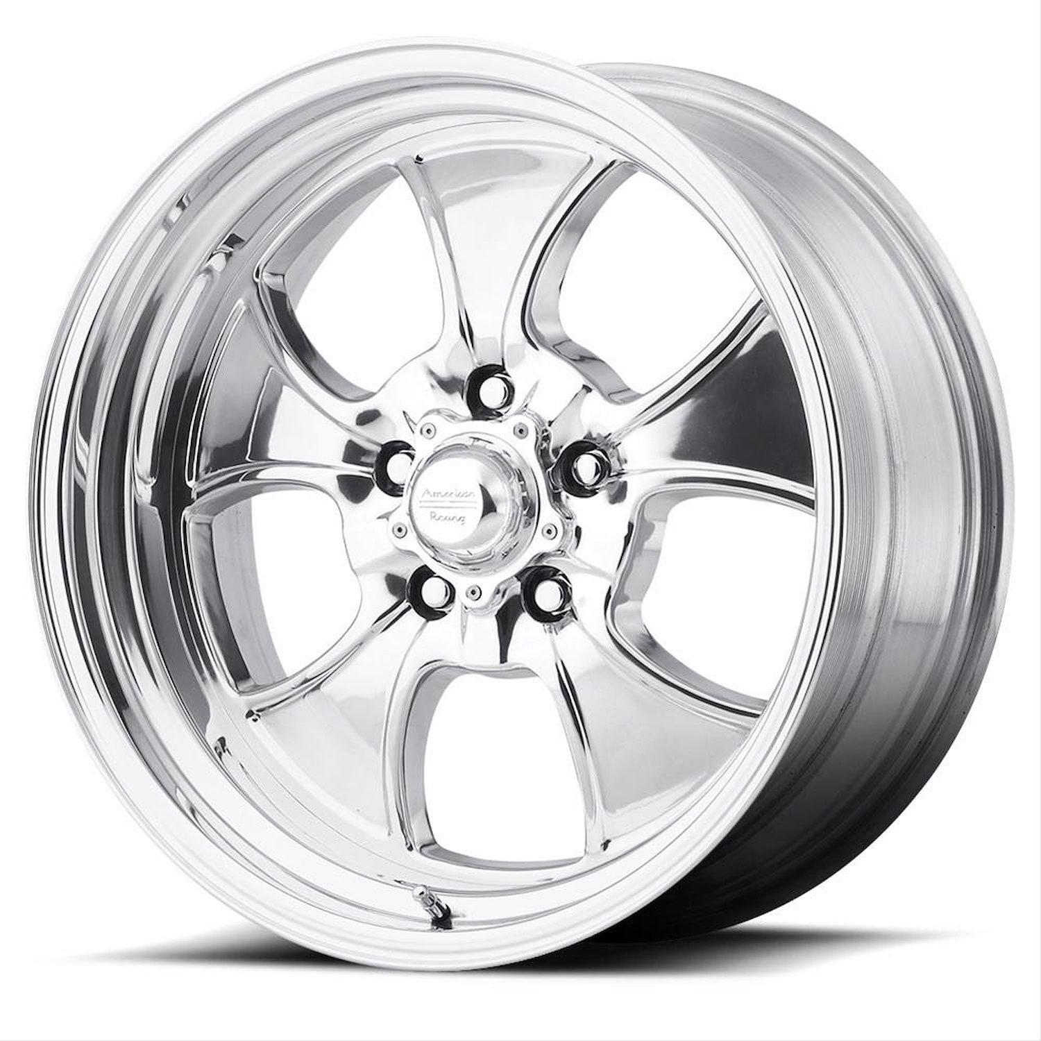 AMERICAN RACING HOPSTER TWO-PIECE POLISHED 15 x 8 5x4.5 0 4.50