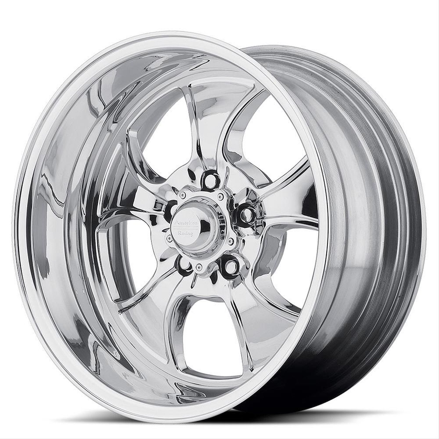 AMERICAN RACING HOPSTER TWO-PIECE POLISHED 17 x 9.5 5x4.5 6 5.49