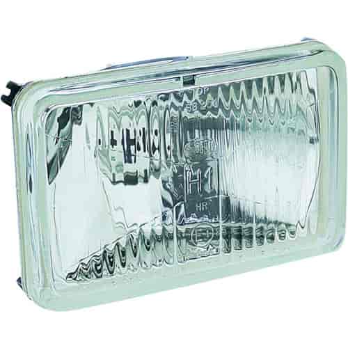 4" x 6" Rectangular Vision Plus Halogen Conversion Headlamp Includes 1 Lamp, Dust Boot and Bulb ECE Approved