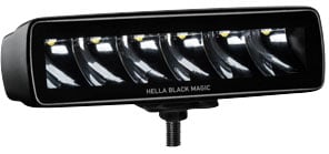 Black Magic Series Mini Spot LED Light Bar, 6.200 in. Length, Surface-Mount