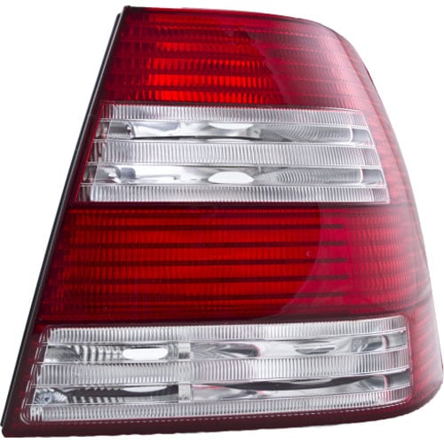 Color Design Combination Rear Tail Lamp Set; RH Pssngr Side; w/Clr Inset For Rev/Turn Sgnls; Incl. 2