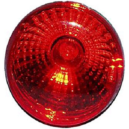 5039 Brilliant Tail Lamp 90mm Dia. Round Red Lens 12V SAE Approved