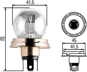 S11 Incandescent Bulb 12V 45/40W