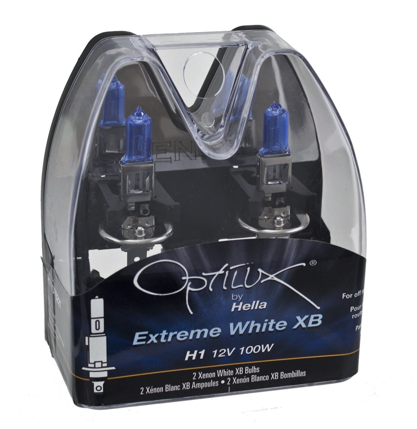 Optilux Extreme White XB Bulbs Bulb Type: H1