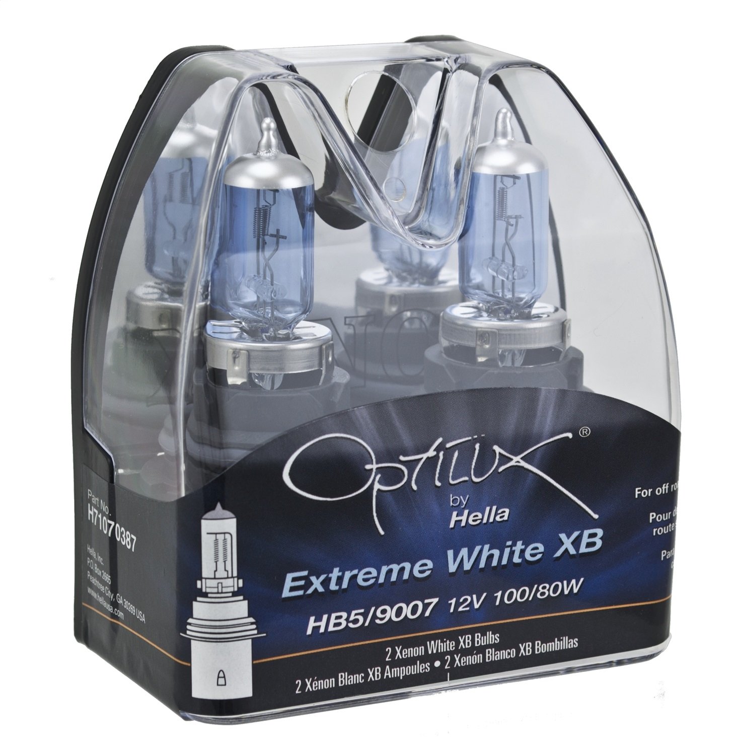 Optilux Extreme White XB Bulbs Bulb Type: HB5/9007