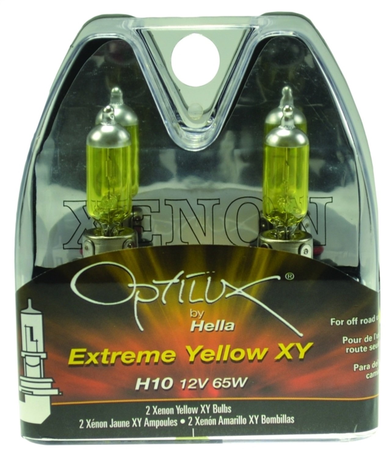 Optilux Extreme Yellow XY Bulbs Bulb Type: H10