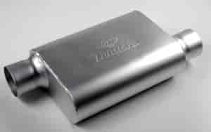 Aluminized 3.00" Offset Inlet/Offset Outlet 9.5" x 4.0" x 13.0" body