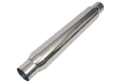 Stainless Glasspack Muffler In/Out: 2.5"