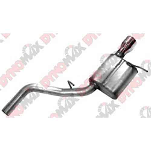 Ultra Flo; Welded Muffler Assembly; Oval; 2.5 in. Inlet/Outlet; 4.5x9.75 in.; 10 in. Shell Length; 4