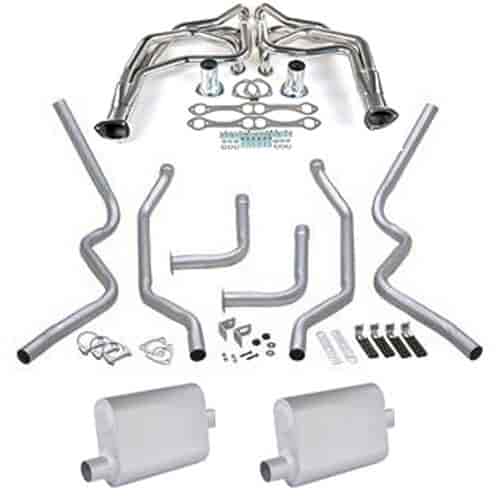 Exhaust System Kit 1973-82 Small Block Chevy Pickup Includes: