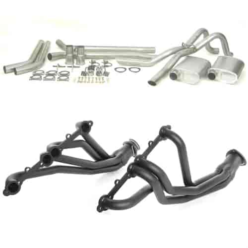 /JEGS Complete Exhaust Kit for 1973-1987 GM 4WD Trucks