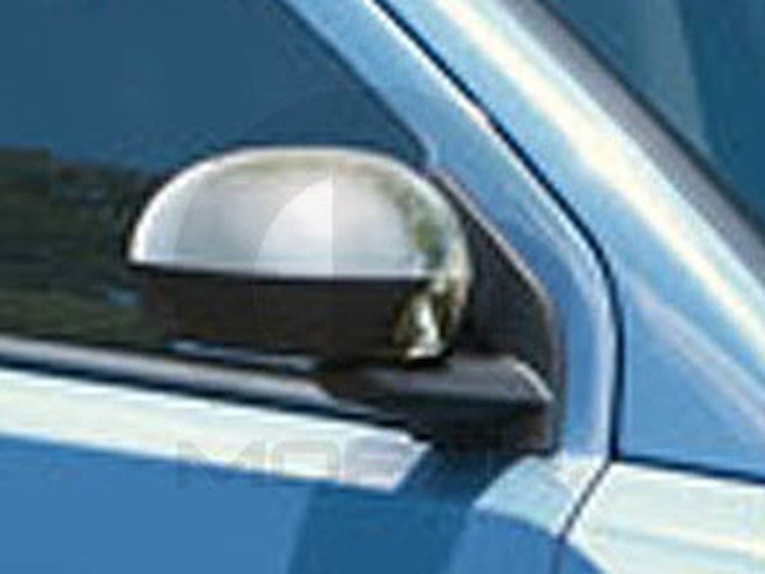 Chrome Mirror Covers 2007-12 Dodge Caliber