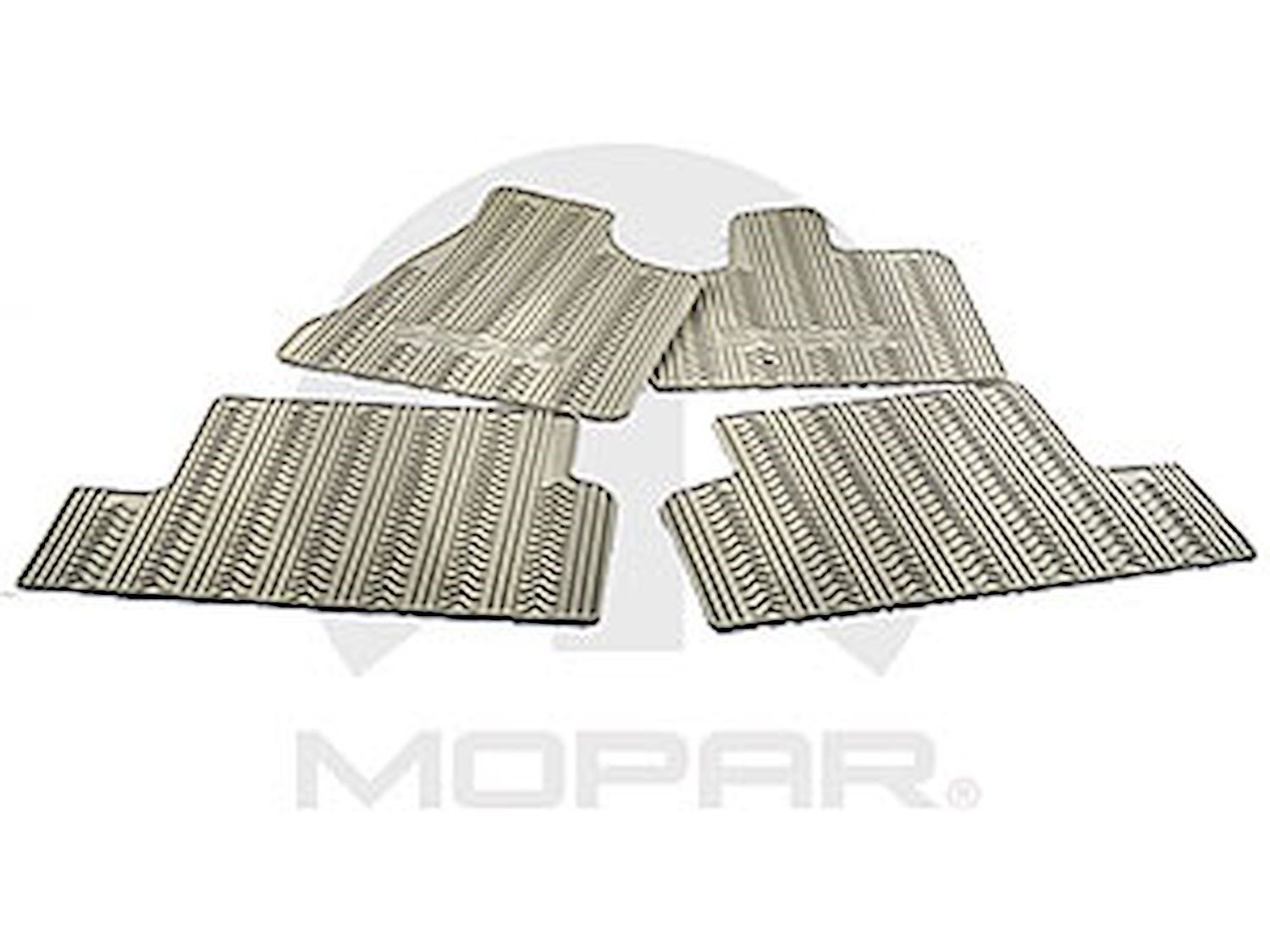 Slush-Style Floor Mats 2008-10 Dodge Grand Caravan