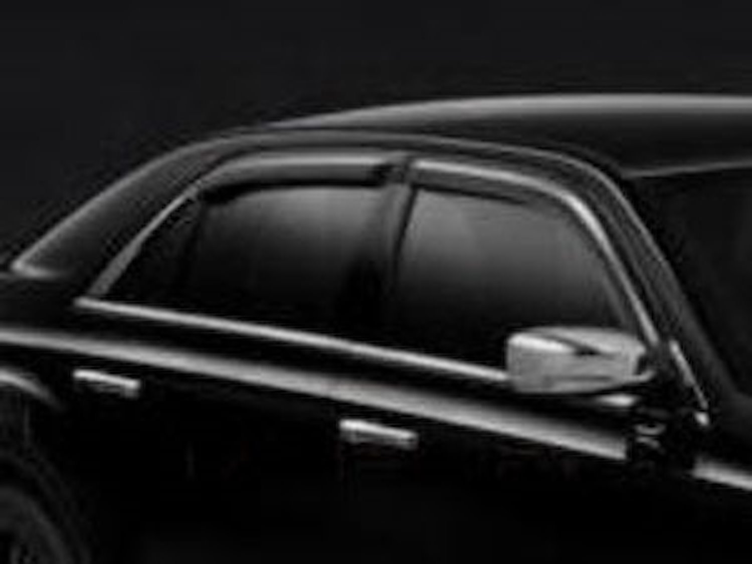Side Window Air Deflectors 2011-13 Chrysler 300