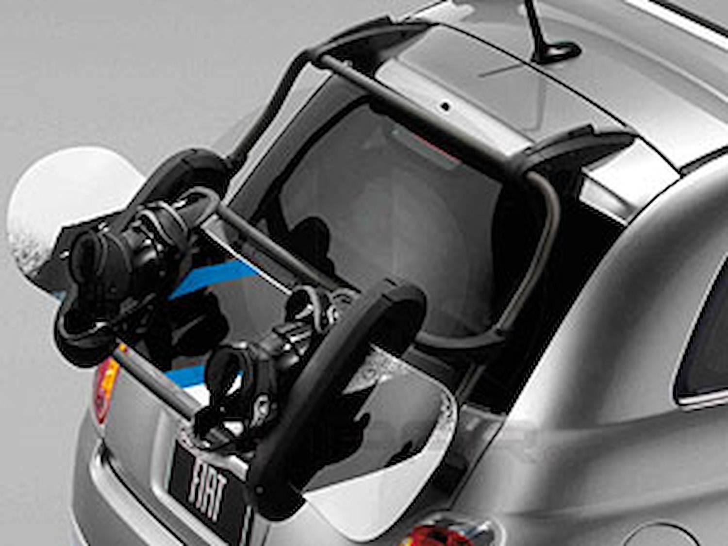 Ski & Snowboard Carrier 2012-13 Fiat 500 Coupe