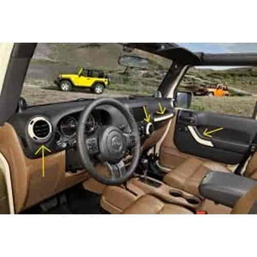 Interior Trim Kit 2011-13 Jeep Wrangler 4-Door