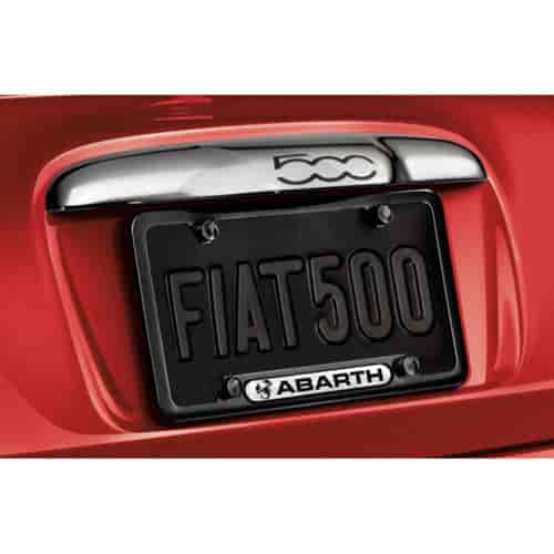 License Plate Frame 2013 Fiat 500 Coupe/Cabrio