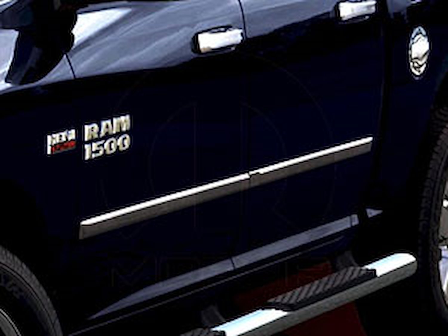 Chrome Door Molding 2009-13 Dodge Ram 1500, Regular Cab