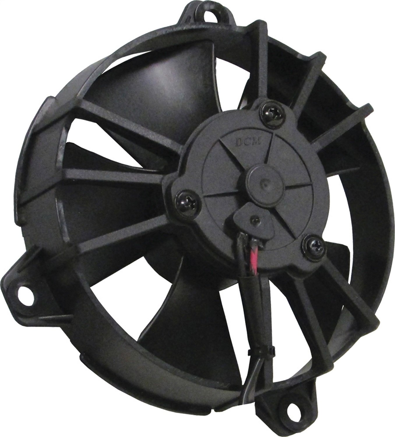 Champion-Series Low-Profile Electric Cooling Fan, Diameter: 5.200 in., Type: Single